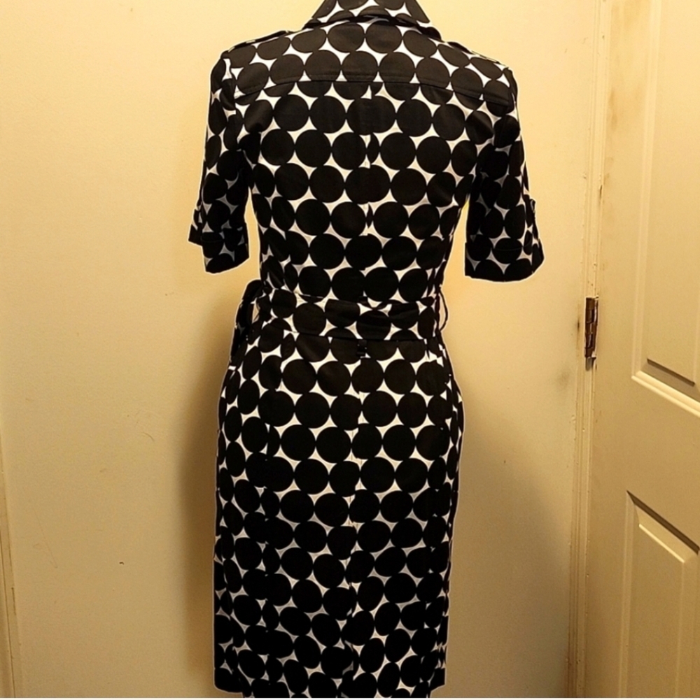 Marvin Richards Shirt Dress Size 2 elegant stretchy - Picture 5 of 8